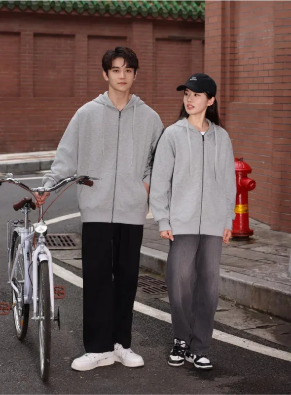 패션 까마귀, 까마귀, 맞춤형 지퍼 자켓, 가디건, 인쇄 로고, 자수 로고, 남성 및 여성 순면 의류