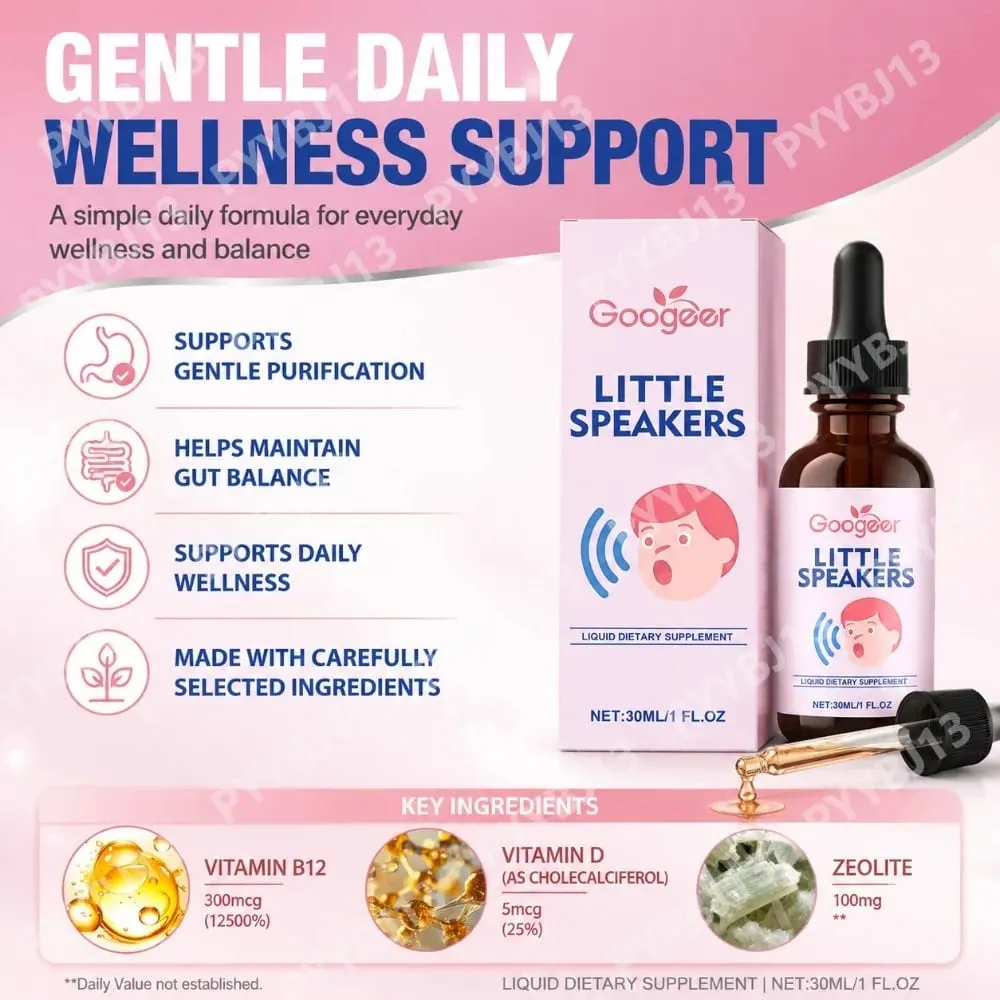 Googeer Vitamin B12 Drops Vitamin D3 Liquid Mineral Formula Supplement for Daily Dietary Wellness Support Maintain health 30ml