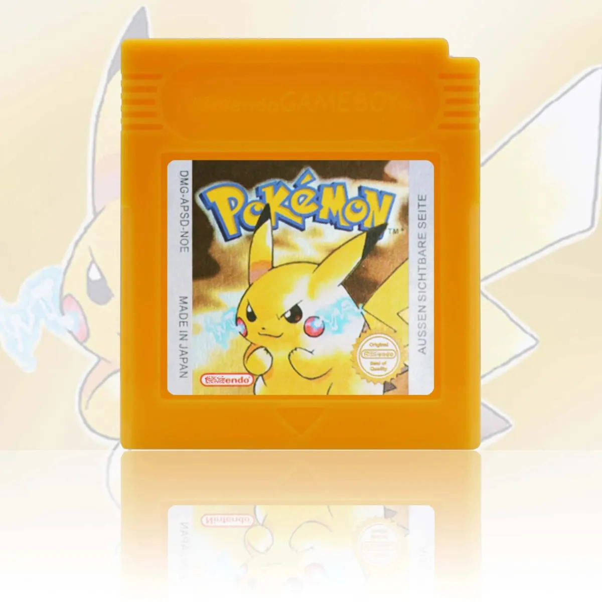 GBC/GBA NOE Version Pokemon Kristall/Smaragd/Feuerrote/Blattgrune/Rubin Game Cartridge Video Game Card High Quality With Battery