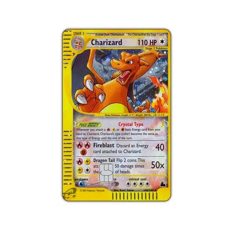 Credit Card Skin Sticker Anti-degaussing Anime Charizard Stickers for VISA JCB MasterCard and Other IC Cards — image 13