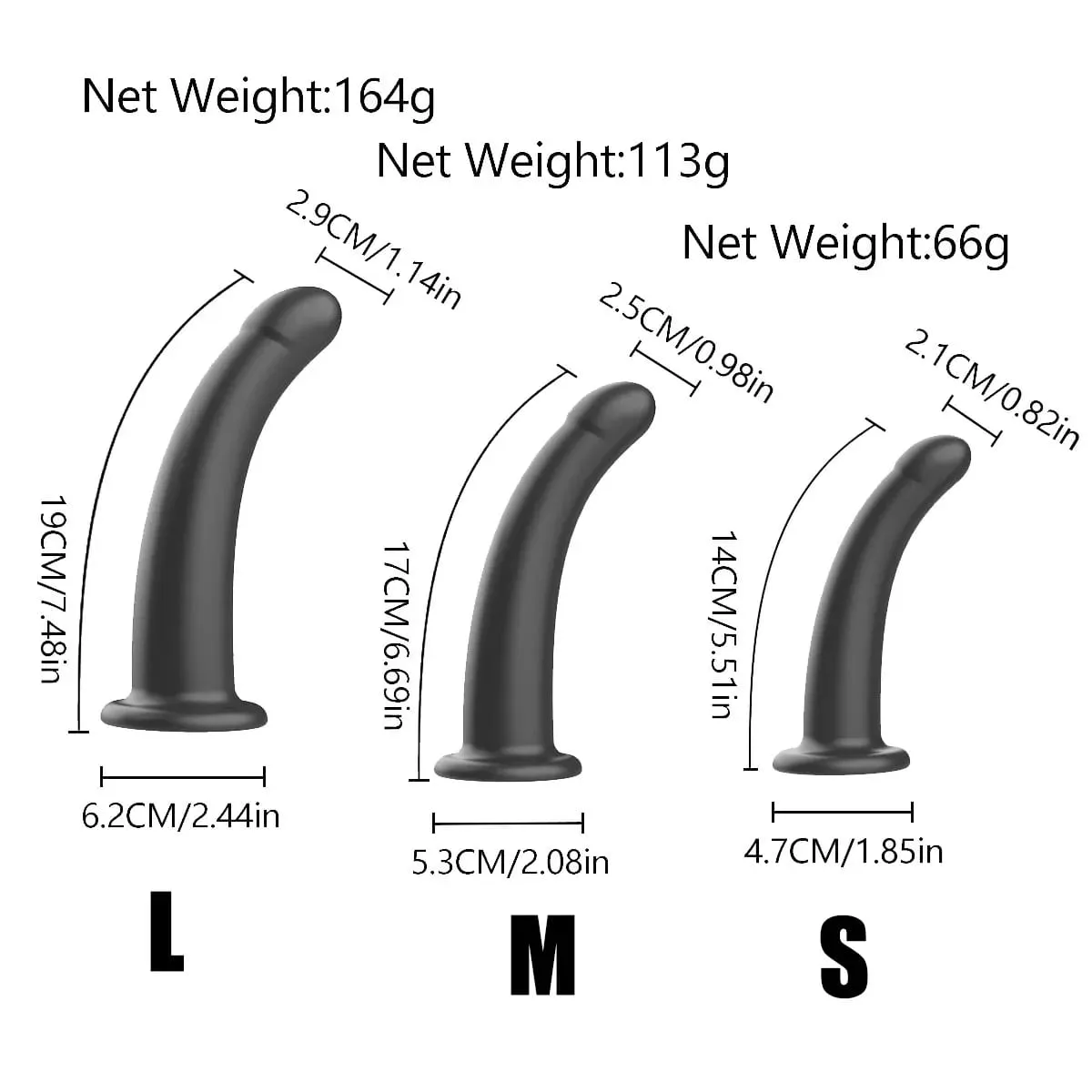 Adjustable Silicone Strap On Dildo Harness with Strong Suction Cup Slim Curved Pegging Dildo Wearable Sex Toy for Women Men Cou — image 2