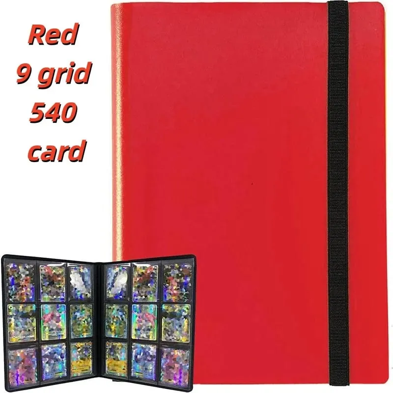 160/360/480/540 Cards Capacity Pocket Holder Binders Albums for CCG MTG Magic Yugioh Board Game Card Book Sleeve Holder — image 21