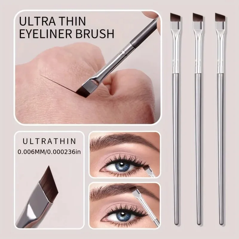 Line Brush Ultra-thin Lip Line Eyebrow Line Brush Detail Concealer Brush Eye Lip Brow Contour Eye Concealer Makeup Brushes — image 2