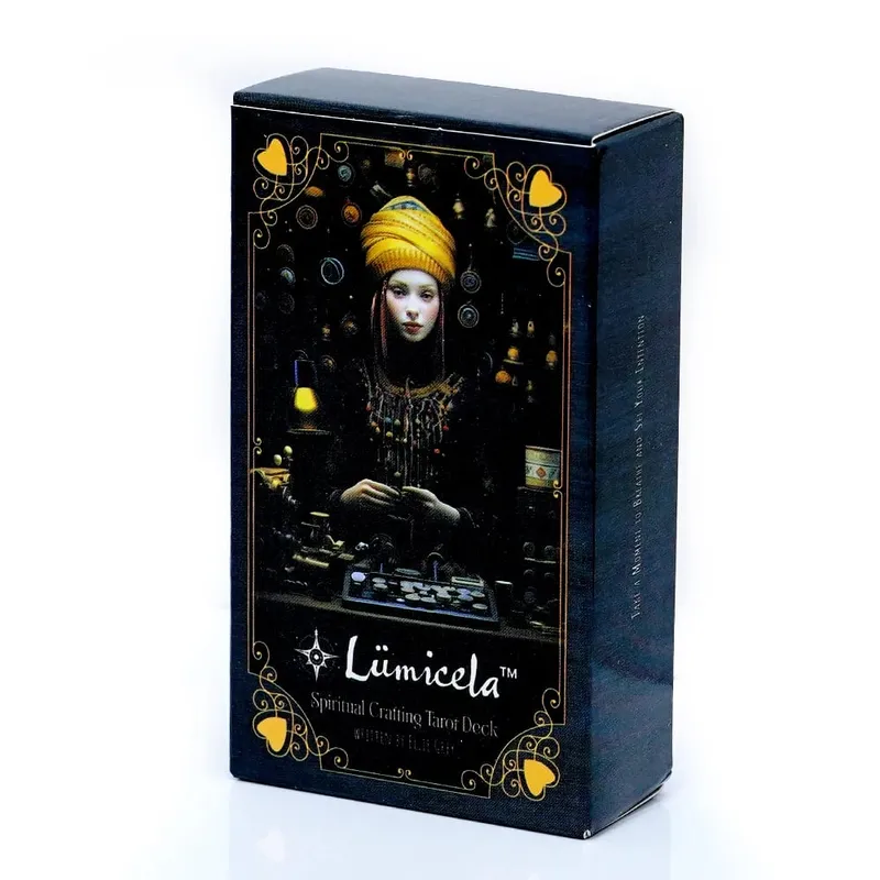 Lumicela Spiritual Crafting Tarot Deck Oracle Card Fate Divination Leisure Entertainment Family Gatherings Tarot Card Board Game