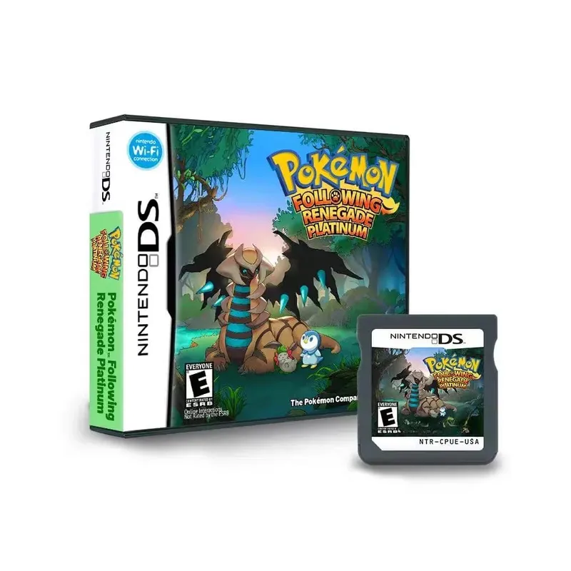 Anime Pokemon Series NDS Game Cartridge Video Game Console Moemon Silver Yellow KAIZO MoonBlack2 Hobby Collection Gifts Toys — image 28