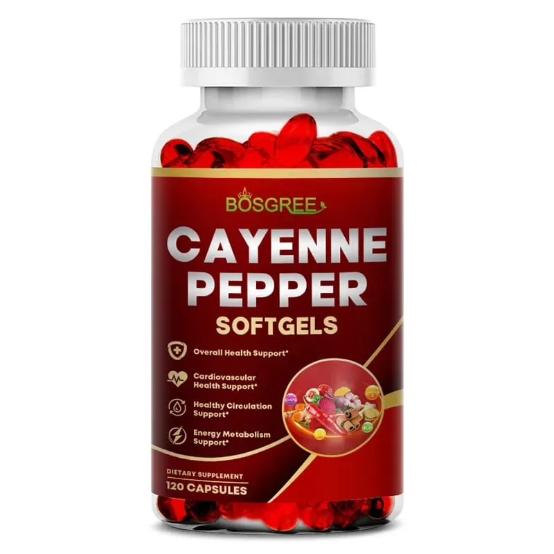 Cayenne bors kapszula – támogatja a szív- és érrendszer egészségét, javítja az emésztést és a vérkeringést D3 K2 vitaminok gyógynövény-kiegészítő