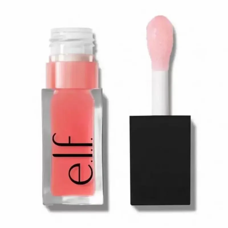 ELF Lip Gloss Natural Shine&Blush Υγρό Αδιάβροχο και Ανθεκτικό στον Ιδρώτα Εύκολα μουτζουρωμένο Ελαφρύ και μακράς διαρκείας μακιγιάζ — image 25