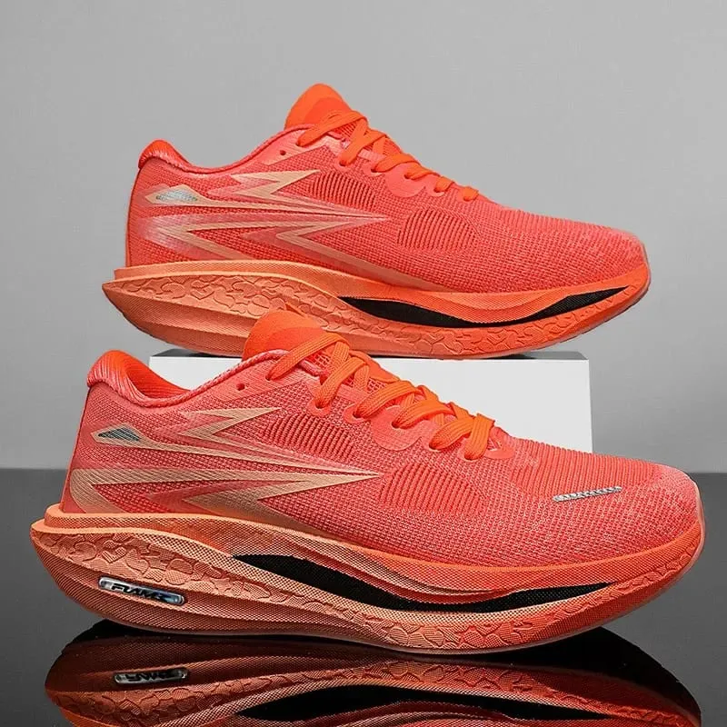 Carbon Plate Marathon Running Shoes Men Women Breathable Lightweight Sports Sneakers Shock Absorbing Athletic Shoes — image 9