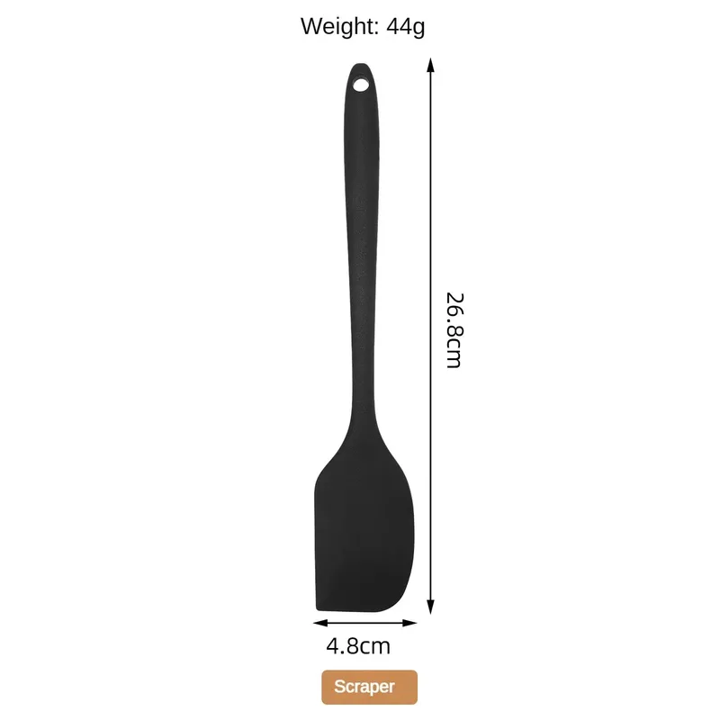 1/10PCS Food-Grade Silicone Kitchen Tools Set Heat-Resistant Slotted Spoon for Non-Stick Cookware & Hot Pot Multi-Use Strainer