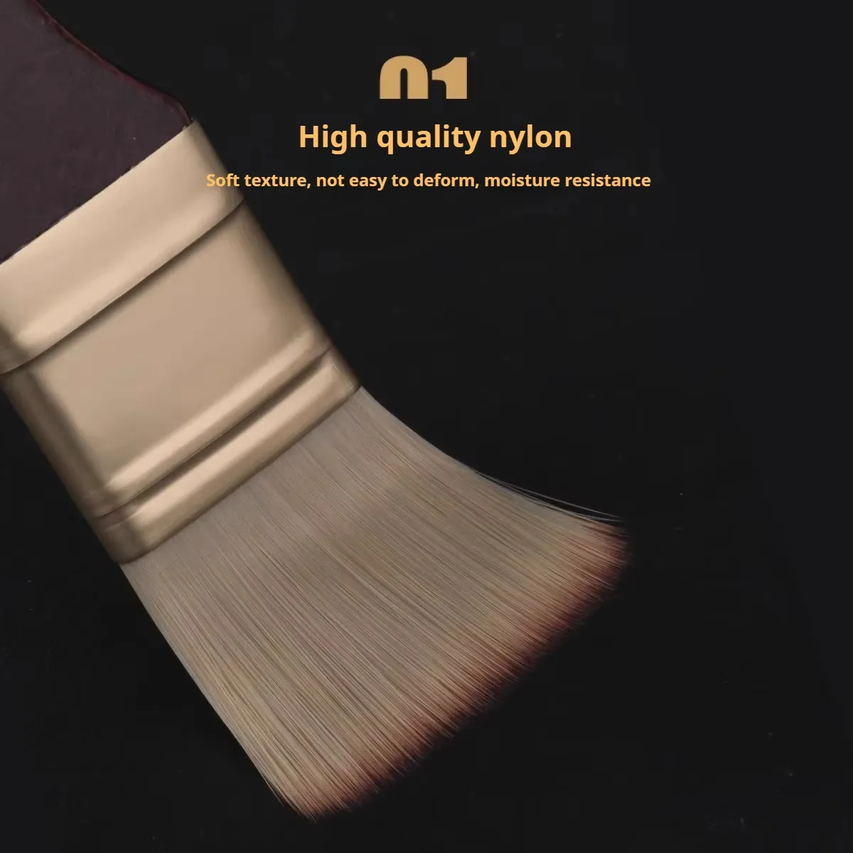 Acrylic Paint Brushes Oil Paint Brushes Artist Paint Brushes Set Bag Pack with Scraper 25 Pcs Gouache Wooden Handle Brushes — image 3