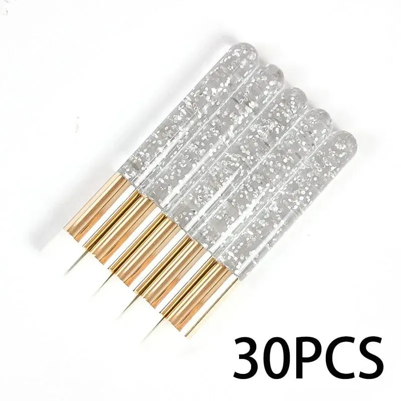 Wholesale 30/50pcs Eyelash Cleaning Brushes for Extensions Glitter Lash Shampoo Brush Nose Pore Cleansing Makeup
