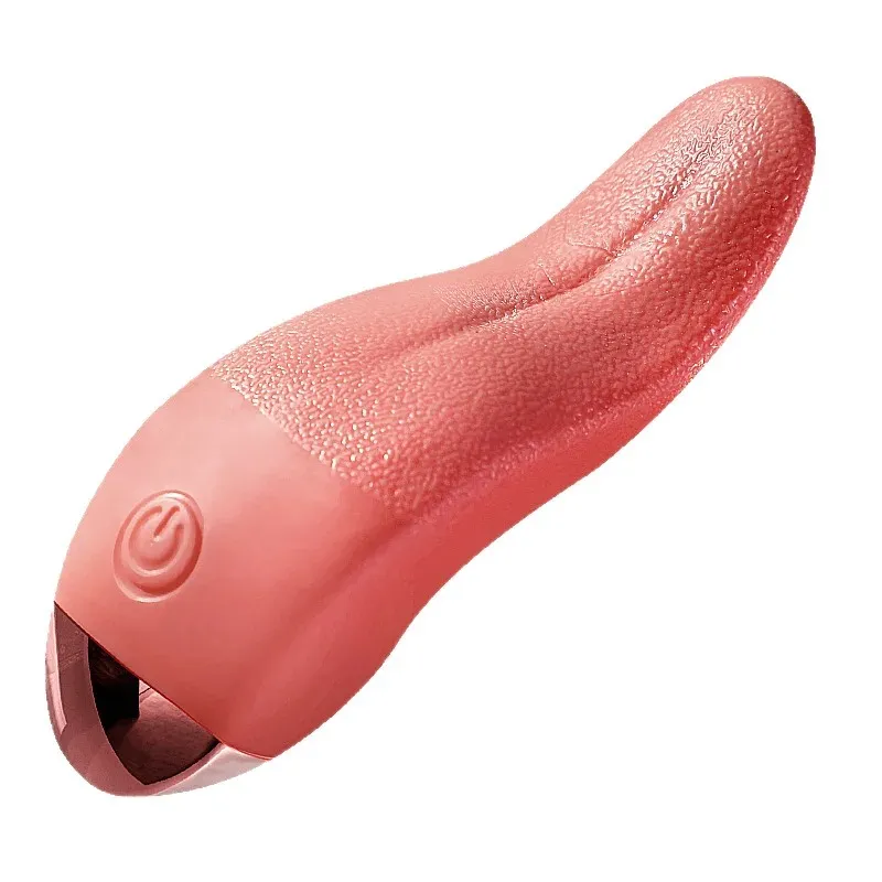 جهاز هزاز اللسان للسيدات G Spot البظر الحلمة محفز واقعي LickingVagin مدلك للاستمناء ألعاب جنسية للبالغين للنساء — image 1