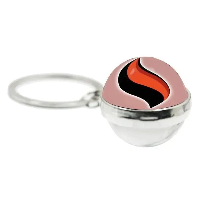 Pokémon Mega Stone Keychain Anime Peripheral Creativity Exquisite Versatile Trend Spherical Keychain Cartoon Gift Accessories