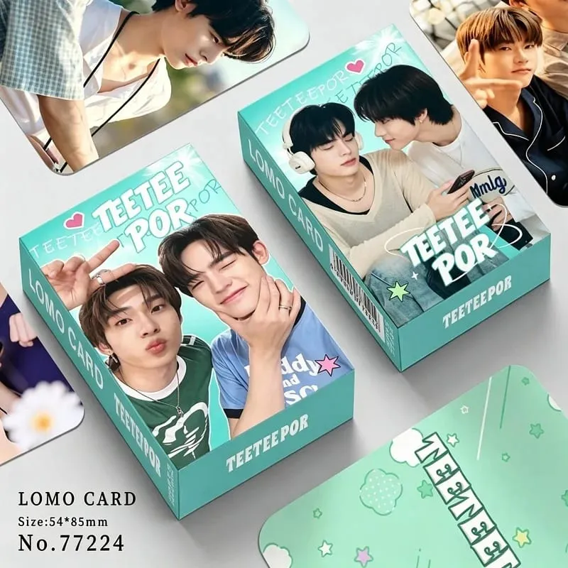 Thai Star TEETEEPOR Lomo Cards 30PCS TeeTee × Por Double-Sided HD Photocard Set for Fan Collection & Gift