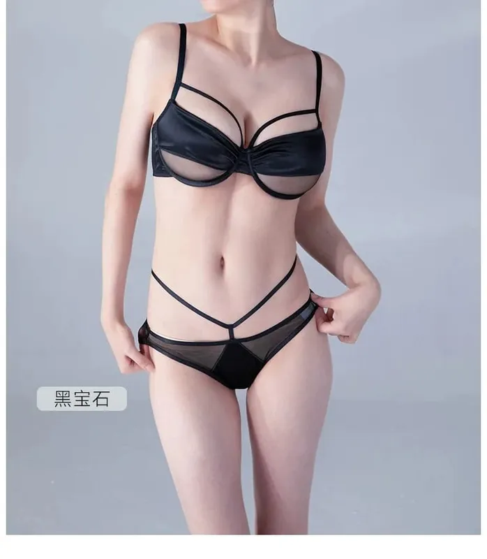 Set di biancheria intima dimagrante da donna nuova tazza sottile reggiseno push up con ferretto morbido effetto minimizzante raccoglie rigonfiamento laterale anti-cedimento morbido