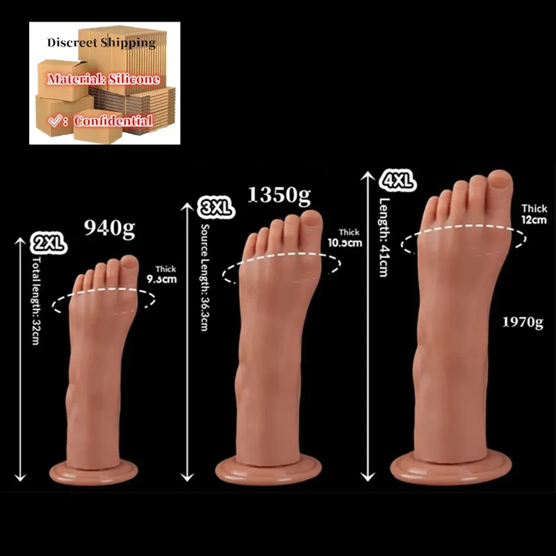 Pés estilo anal plug grande silicone bunda buttplug profundo masturbador vibrador dilatador estimulador anal vibrador adulto brinquedo sexual para mulher 성인용품