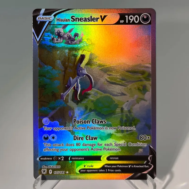 OBF PAL ASR Cards PTCG4-B EX Rainbow Ninetales Cleffa Charizard Rare Collection Battle Toys Gifts for Hobbies — image 33