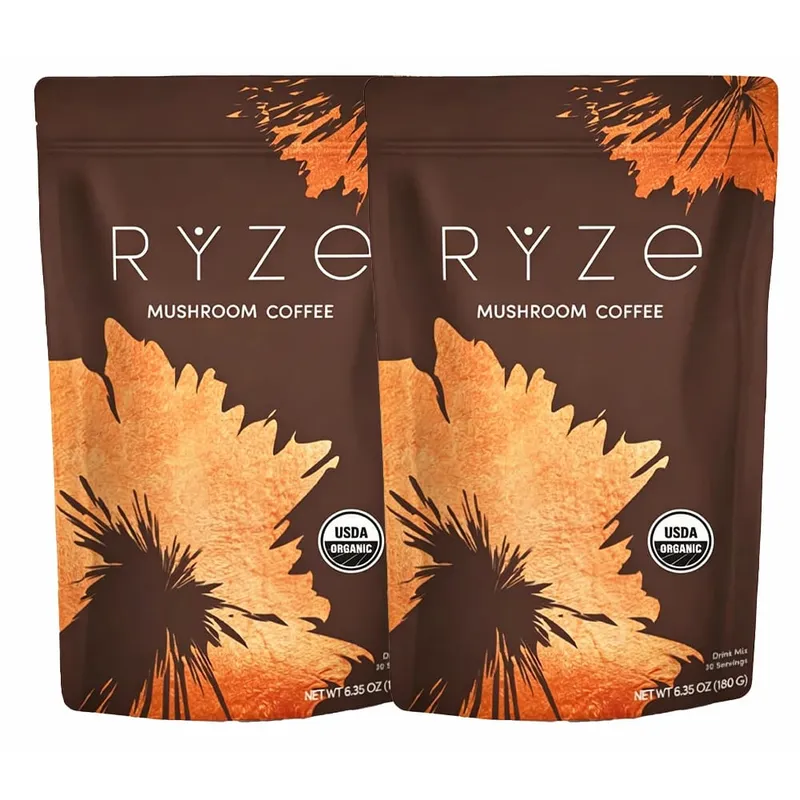 Organic Mushroom Powder Supplement for Coffee & Smoothies 6-in-1 Blend with Lions Mane Reishi Chaga for Brain & Immune Support — image 8