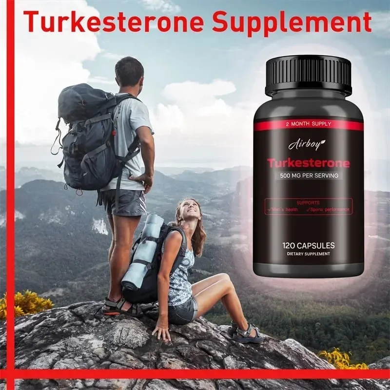 Turkesterone Supplement - Supports Muscle Mass Bone Health & Post-Workout Recovery Maintains Muscle Health