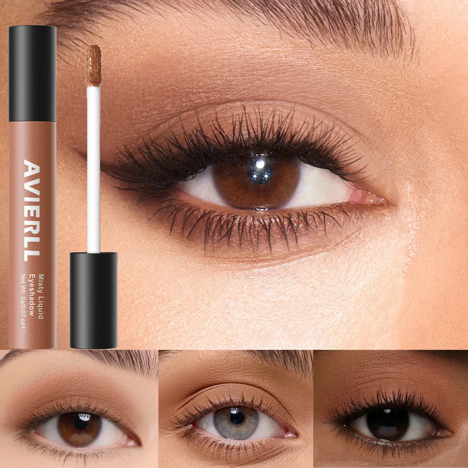 Crayon de fard à paupières imperméable, 10 couleurs, infroissable, durable, nu, marron, mat, rose, surligneur, stylo de maquillage pour les yeux