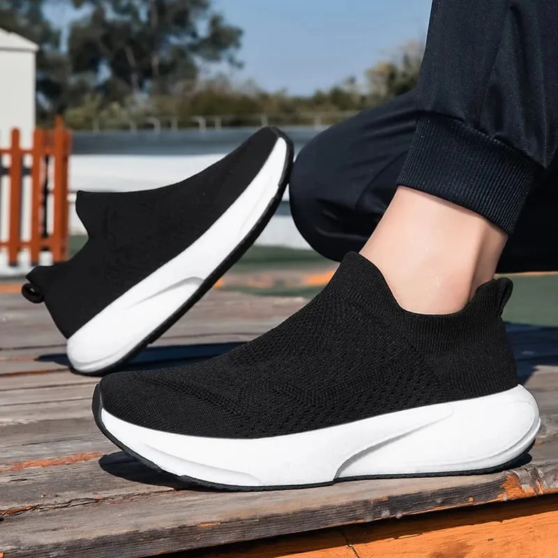 Men Running Shoes Walking Shoes Sock Shoes Men Sneakers Slip On Loafers Sport Shoes Men Sneakers Casual Shoes Couple Shoes — image 5