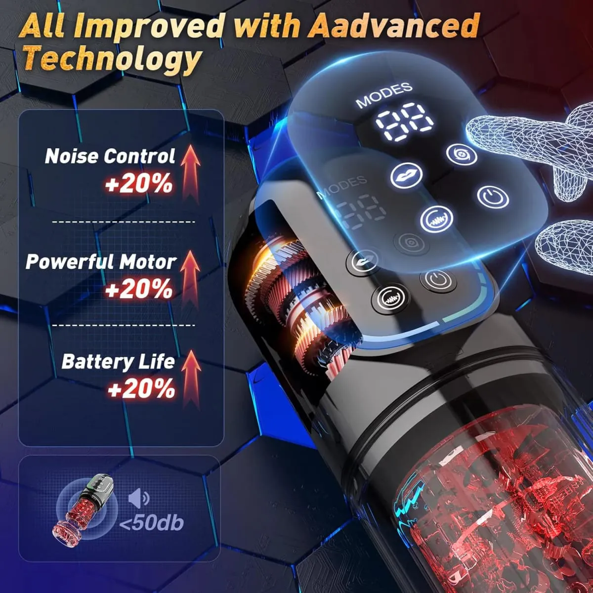 Automatic Thrusting Rotating Male Masturbator Licking Stroker Sucking Blowjob APP control Pennis Pump Adult Sex Toys For Men — image 4