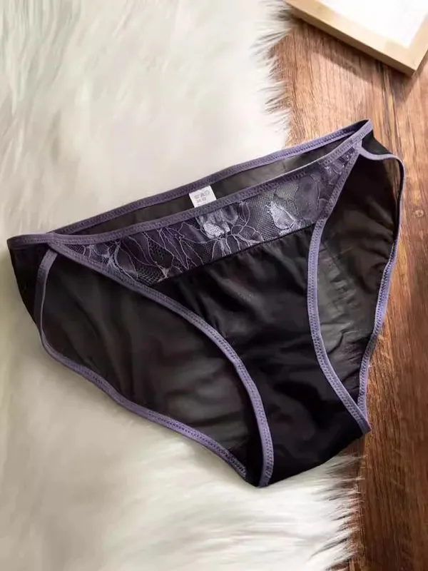 French Lace Bra Women Wireless Unlined Sheer See Through Sexy Demi Cup Lightweight Comfort Summer Lingerie Set Small Bust S-XL