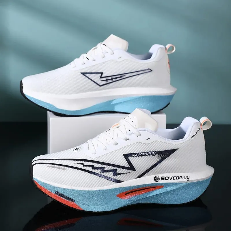 Running Shoes Unisex Speciality Marathon Sports Men Breathable Lightweight Carbon Board Women's Comfor Athletic Nonskid Sneakers — image 8