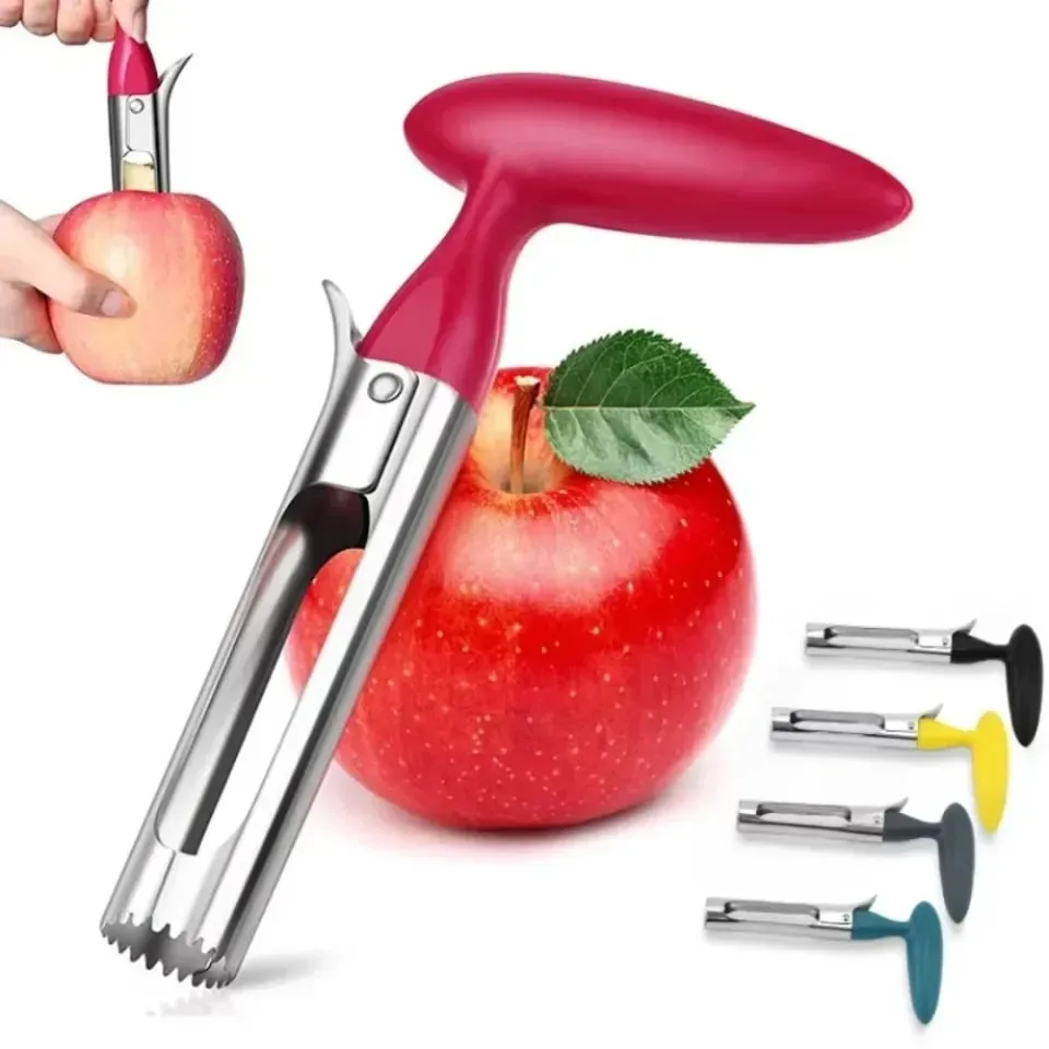 1pc High Quality Stainless Steel Kitchen Apple Core Tool Fruit Cutting Machine Sharp Easy To Use and Clean and Durable — image 7