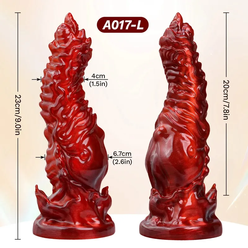 Knot Dildo Silicone Penis G-spot Stimulation Monster Dildo Anal Plug for Women Dragon Dildos Prostate Massager Female Sex Toys