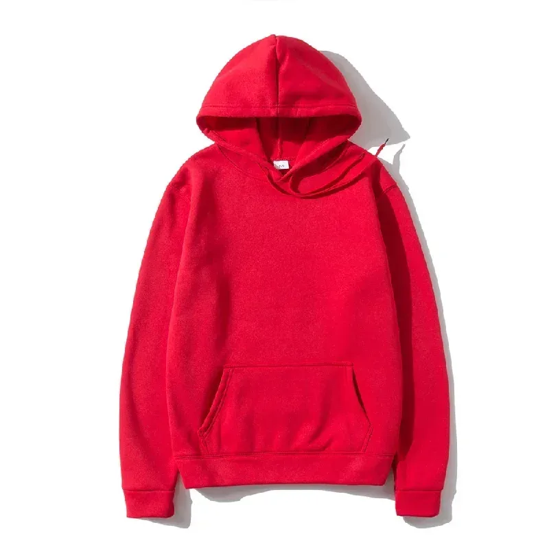 Men's Hoodies Women Pullover Spring Autumn Casual Hoodie Sweatshirts Solid Color Hoodies Oversize Black Sweatshirt For Male — image 22