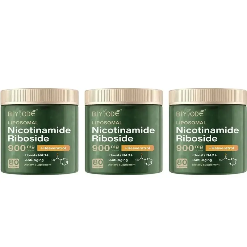 Liposomal Nicotinamide Riboside Capsules with NAD+ Boost and Quercetin Phytosome and Trans-Resveratrol 80 Capsules — image 8