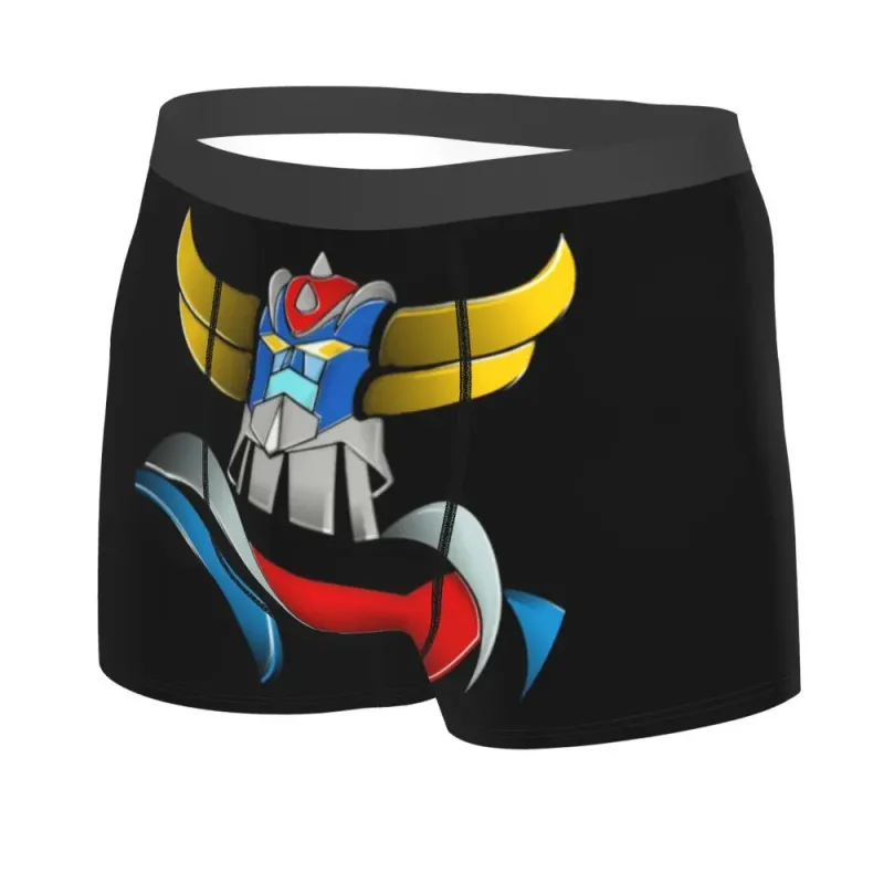 Custom Novelty Goldorak Ufo Robot Grendizer Boxers Shorts Panties Male Underpants Breathbale Briefs Underwear