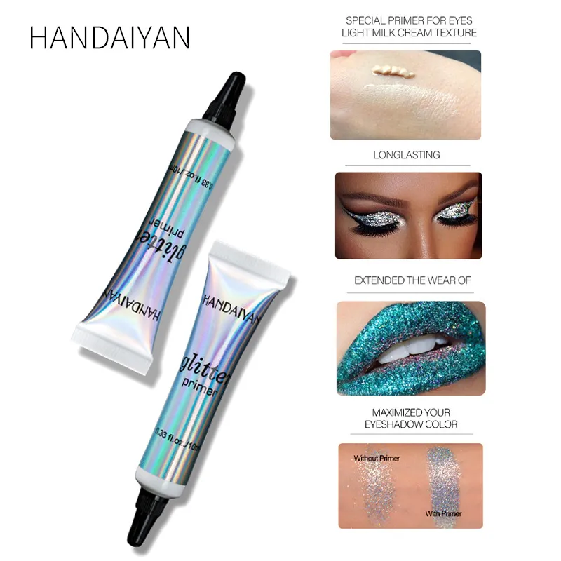 Glitter Primer Makeup Glue Flash Eyes Gel Face Eye Body Sequin Primer Long-lasting Brilliant Makeup Tools Primer Shiny — image 4