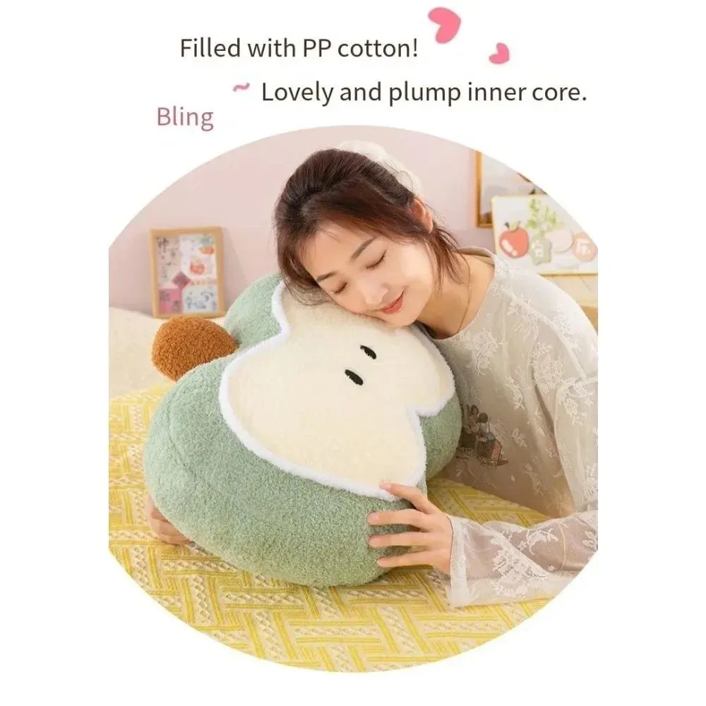 Creative Plush Fruit Doll Pillow Soft Stuffed Sleeping Cushion Office Seat Cushion For Living Room Sofa Bed
