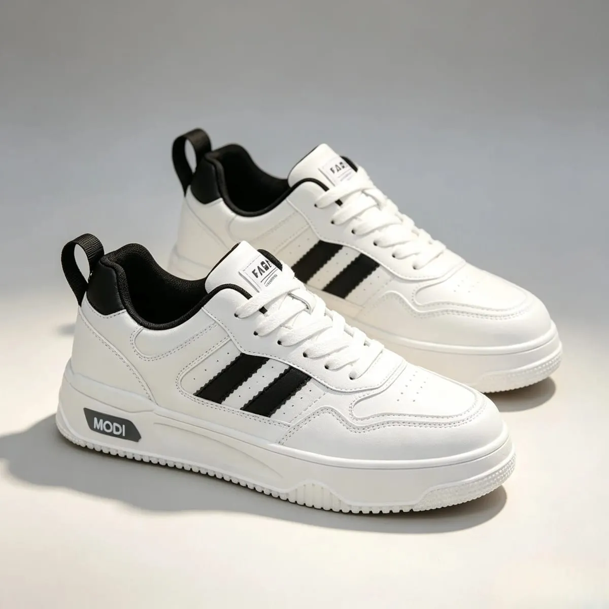 Men's Autumn Versatile High Top Running Shoes Trendy Thick Soled Casual Fashion Sneakers for Outdoor Sports — image 3