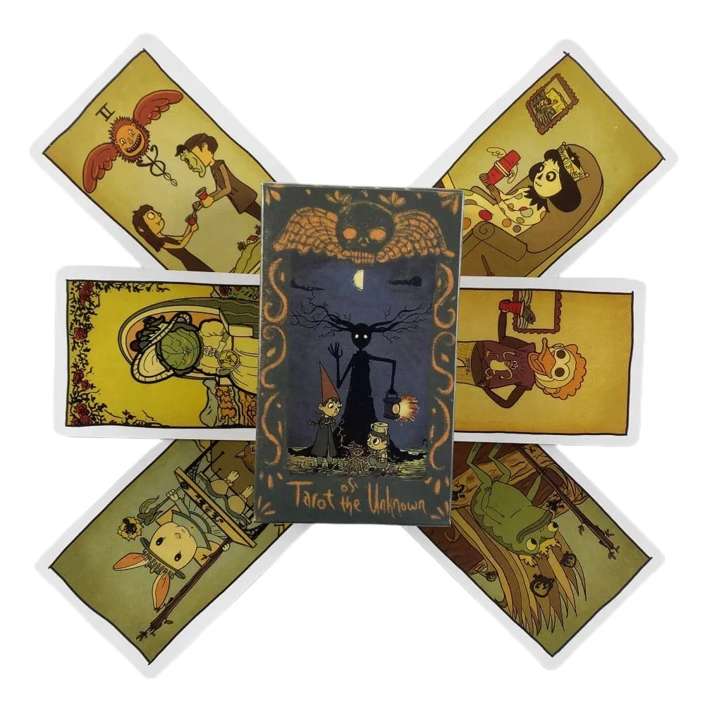 Tarot of the Unknown 78 Tarot Deck Original Tarot Cards For Beginners And E-booklet Divination Tools The Rider Tarot Deck