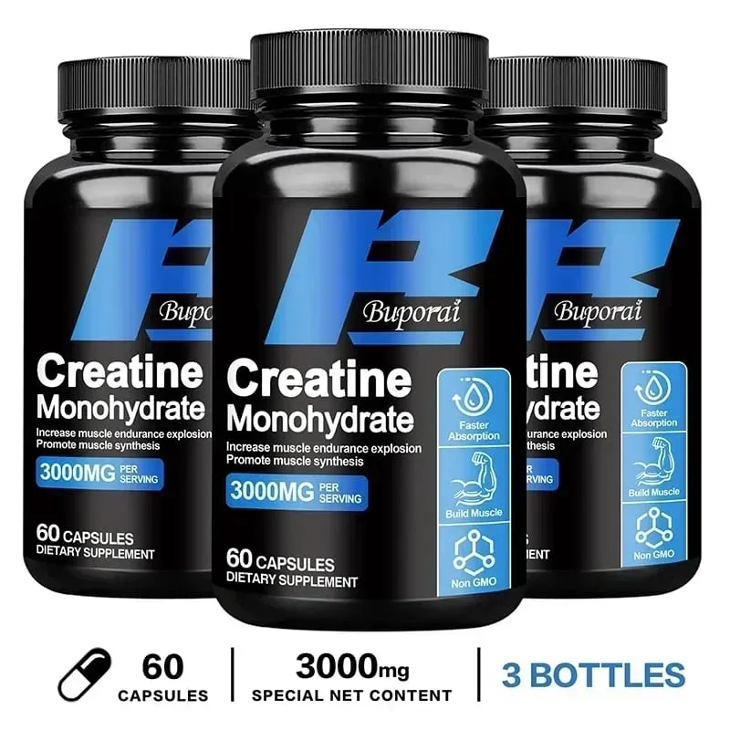 Creatine Monohydrate - Promote Muscle Growth Relieve Fatigue Improves Performance