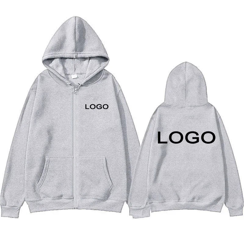 사용자 정의 인쇄 지퍼 후드 남성 패션 긴 소매 지퍼 업 스웨터 여성 캐주얼 성격 Hoody 풀오버 Sudadera