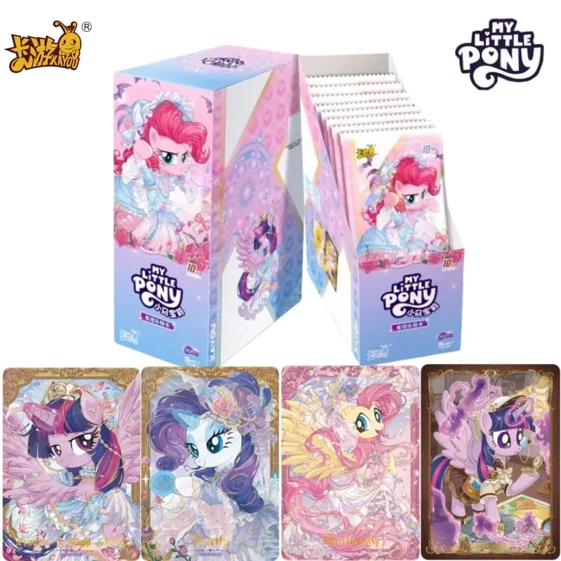 Genuine My Little Pony Series Cards Rarity Twilight Sparkle Game Collectible Cards Anime Merchandise Holiday Gifts — image 1