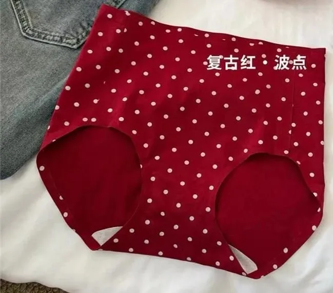 American Retro Polka Dot Lingerie Set Seamless Deep V Bra Wireless Jelly Soft Support Anti Sagging Sexy Comfort Women MOYISU Bra — image 17