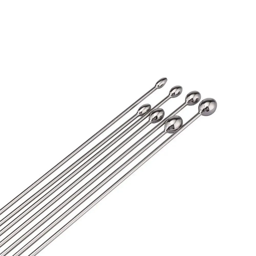7 Size Metal Penis Plugs Urethral Massage Prostate Masturbation Men's Sex Toys Urethral Wand Dilatation Male Urethral Plug — image 5