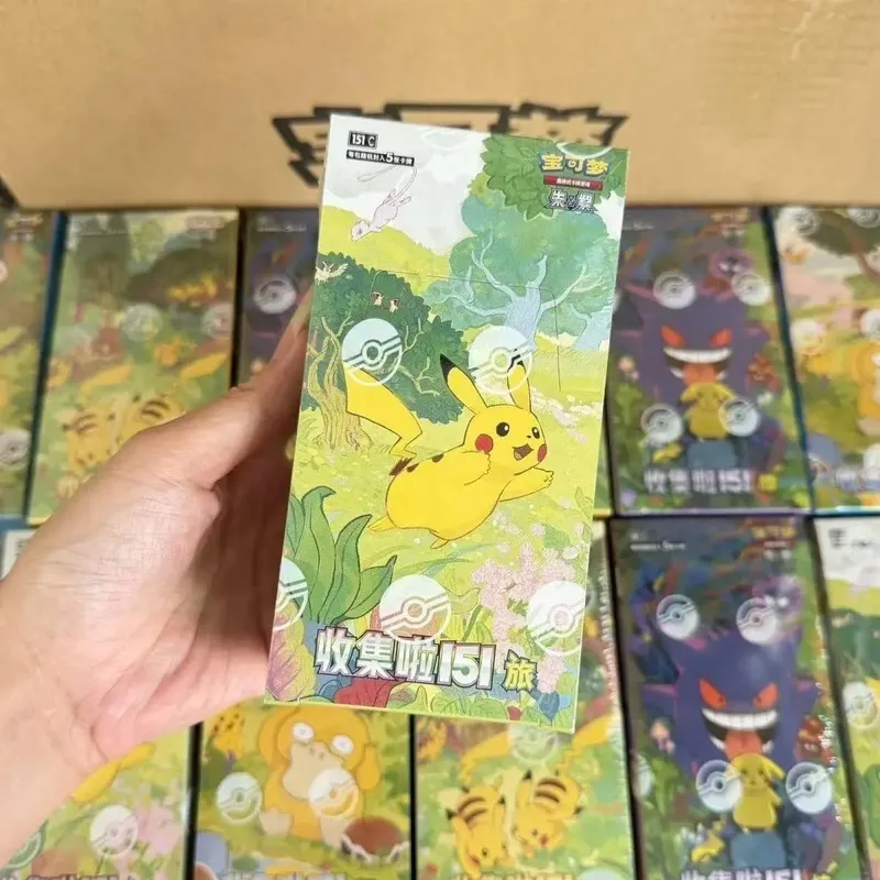 Pokémon Card Pokémon PTCG Simplified Chinese Zhu Zi Collected 151 Change Series Card Ponyta Gengar Collectible Game Cards Toy — image 10