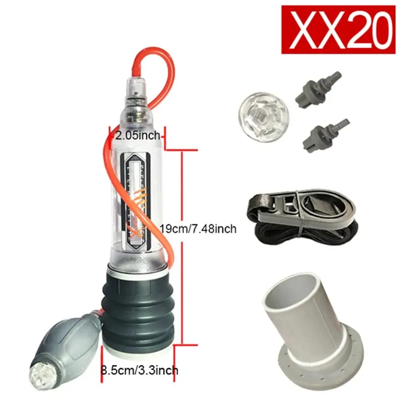 Male Penis Pump Water Vacuum Pump For Men Penis Enlargement Pump Dick Extender Cock Exercises Pump Glans Trainer Adults Sex Toys