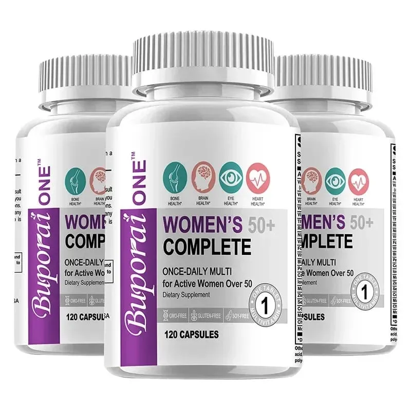 Women’s 50+ Complete Multivitamin - Supports Bone Eye Memory Brain and Skin Health Antioxidant Promotes Metabolism — image 11