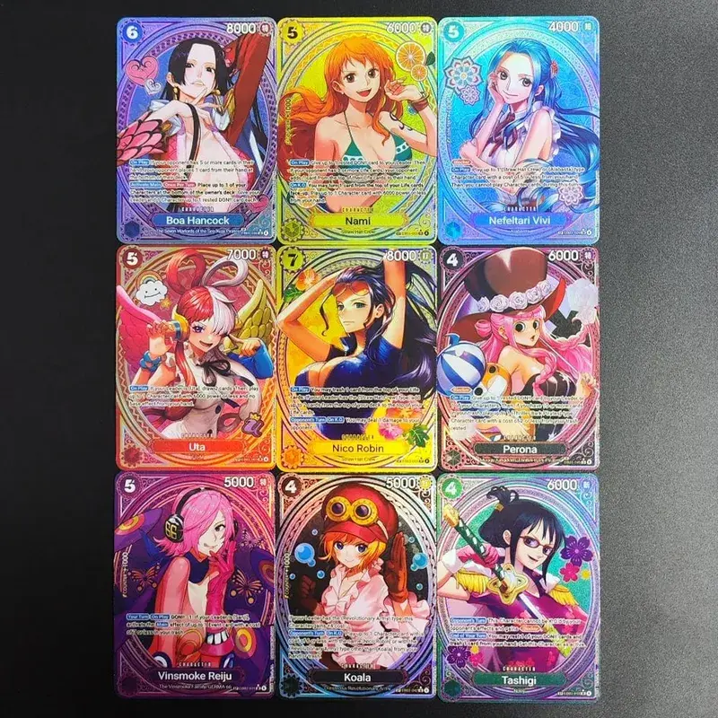 9style PROXY One Piece English Heroines Nami Robin Hancock Reiju Vivi Perona Tashigi EB03-053 Collection Otcg Anime Cards — image 11