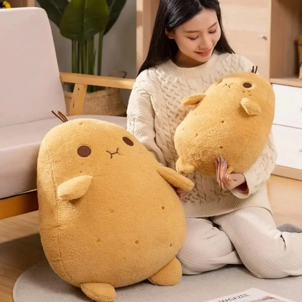 Cushion Farm PP Cotton Small Potato Fluffy Stuffed Funny Food Mini Ins Plant Spud Throw Pillow Birthday Gifts