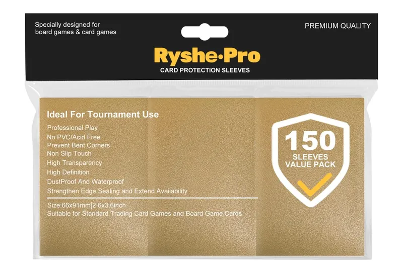 100 τεμ. 2,5"x3,5" Premium μανίκια για κάρτες 66x91mm Τυπικού μεγέθους Επιτραπέζιες κάρτες για MTG Magic Gathering Lorcana Κάρτα παιχνιδιού
