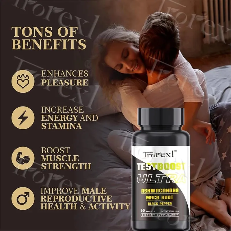Ashwagandha Maca Supplements for Health Strengthen Your Bond Restore Power