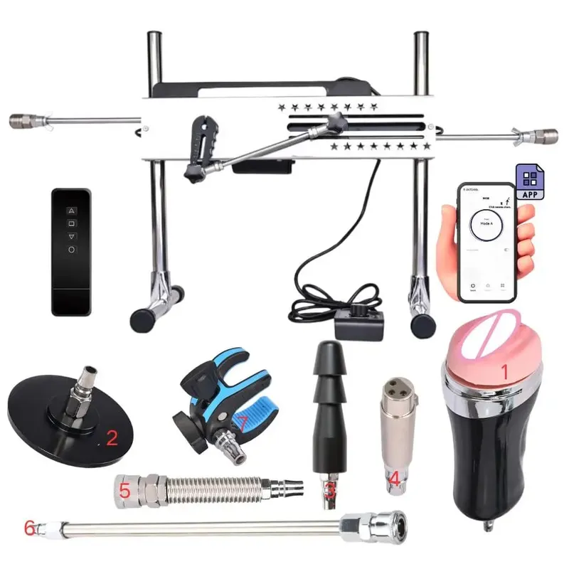 Rough Beast APP Control Powerful Sex Machine for Women And Men Masturbation Love Machine with Dildo Toy Shop Penetration Sextoys